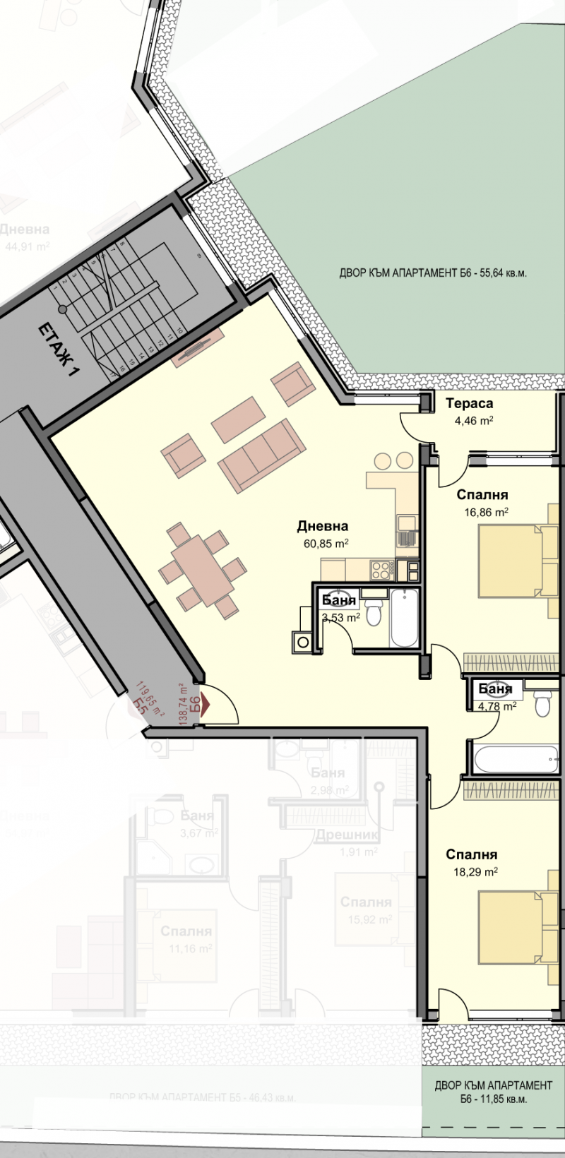 Апартамент Б6